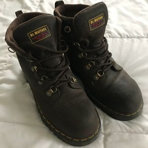 Dr. Martens steel toe industrial boot